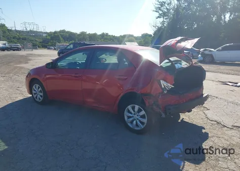 2016 Toyota Corolla Le from USA, damaged, VIN 2T1BURHE5GC689051